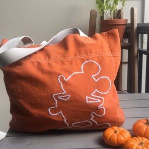 Mickey Silhouette Tote Bag